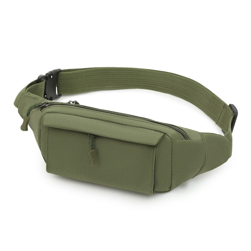Wholesale Men's waist bag outdoor mountaineering cycling climbing mobile phone bag crossbody chest bag